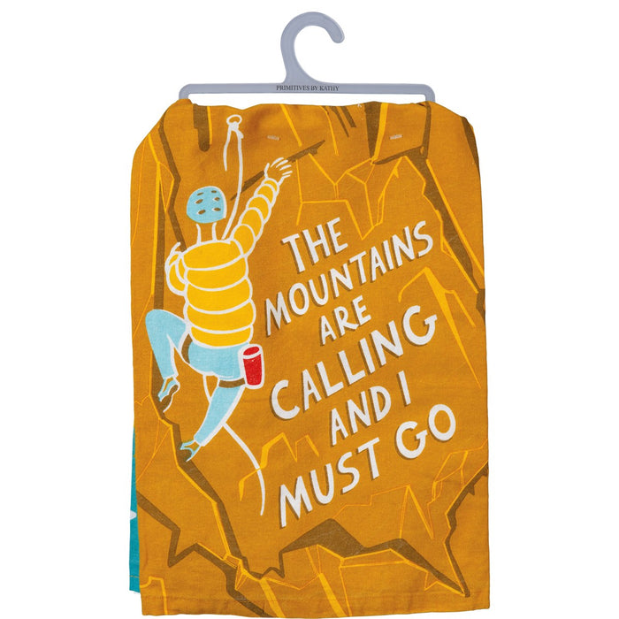 Mountains Are Calling Kitchen Towel NEW PK-102746