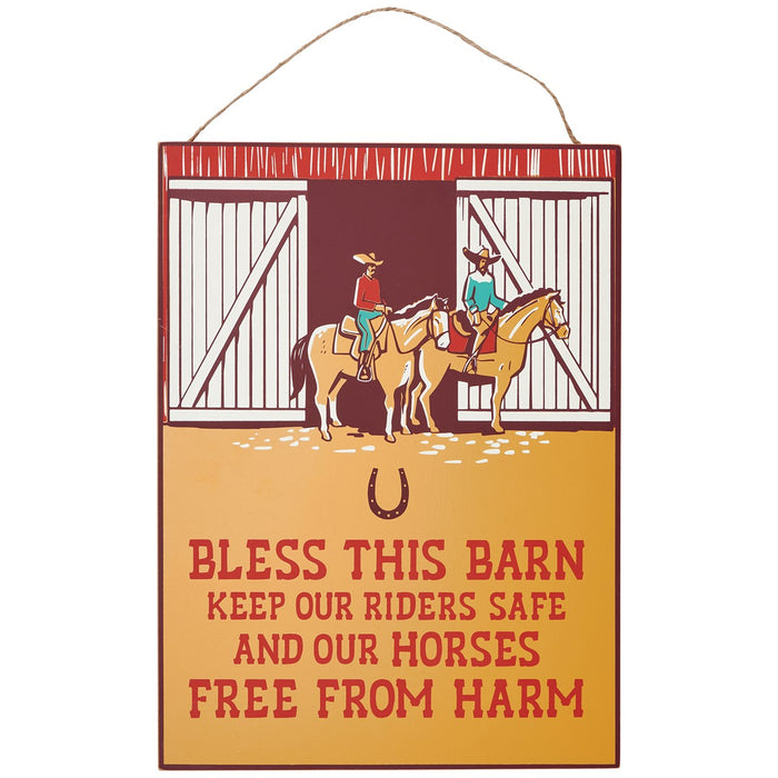 Bless This Barn Western Horse Wall Decor NEW PK-117658