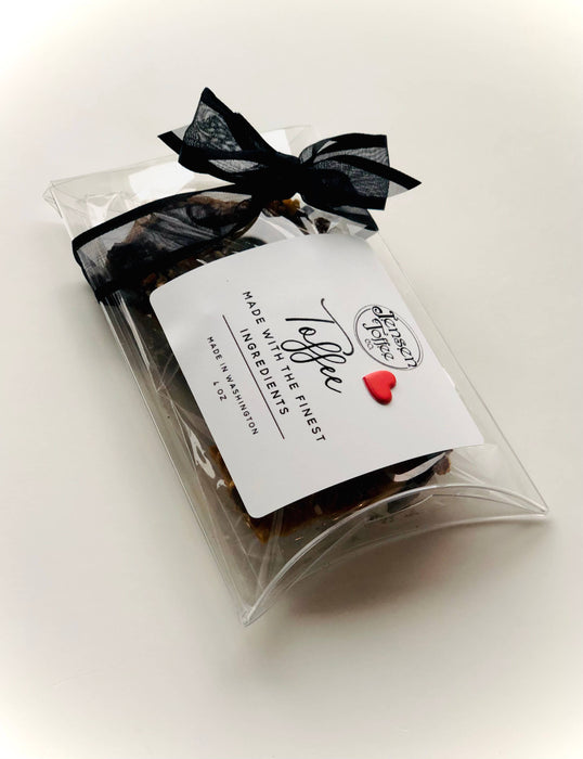 Milk Chocolate Almond Toffee: 6 oz cube