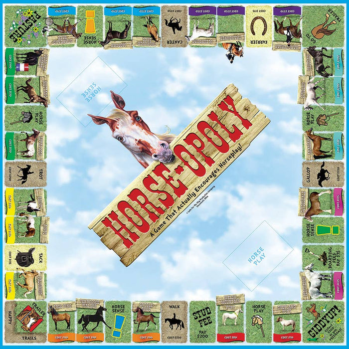 Horse-Opoly Board Game