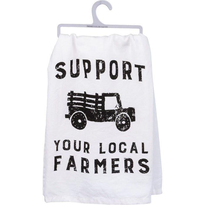 Support Your Local Farmers Kitchen Towel NEW  PK30035