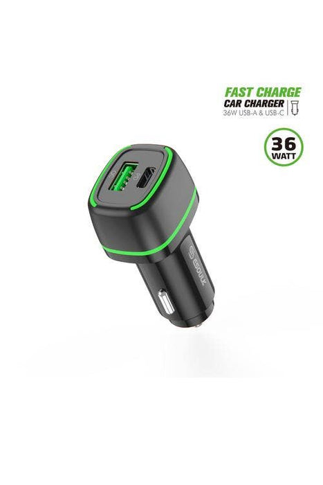 Esoulk 36W PD QC Car Charger