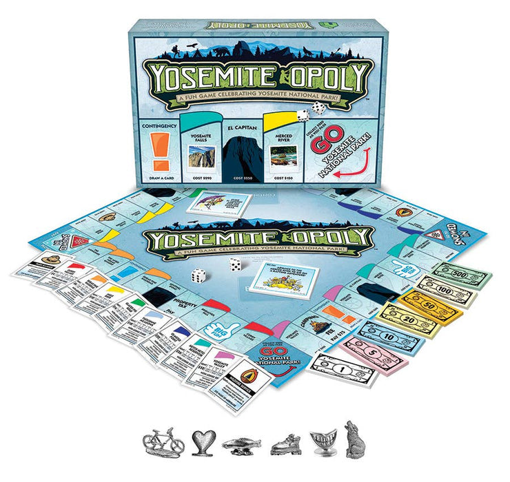 Yosemite-Opoly Board Game