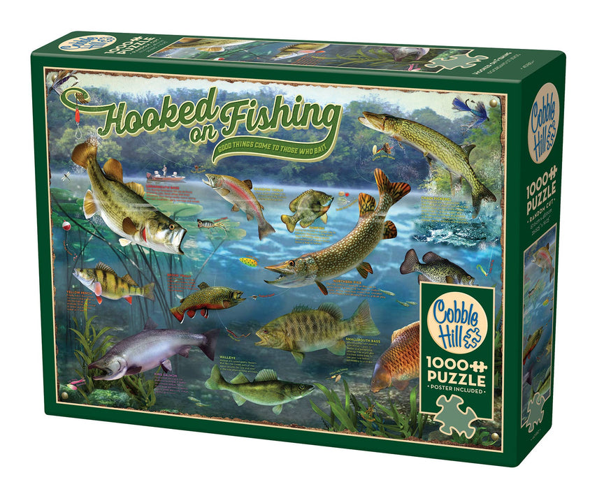 Hooked on Fishing 1000pc puzzle