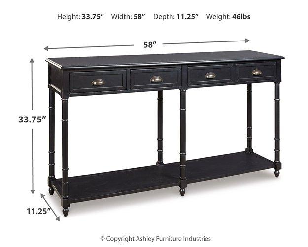 Eirdale Sofa/Console Table