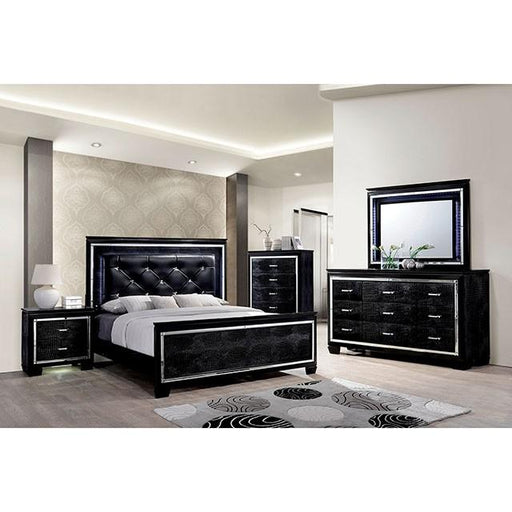 BELLANOVA Black Queen Bed image