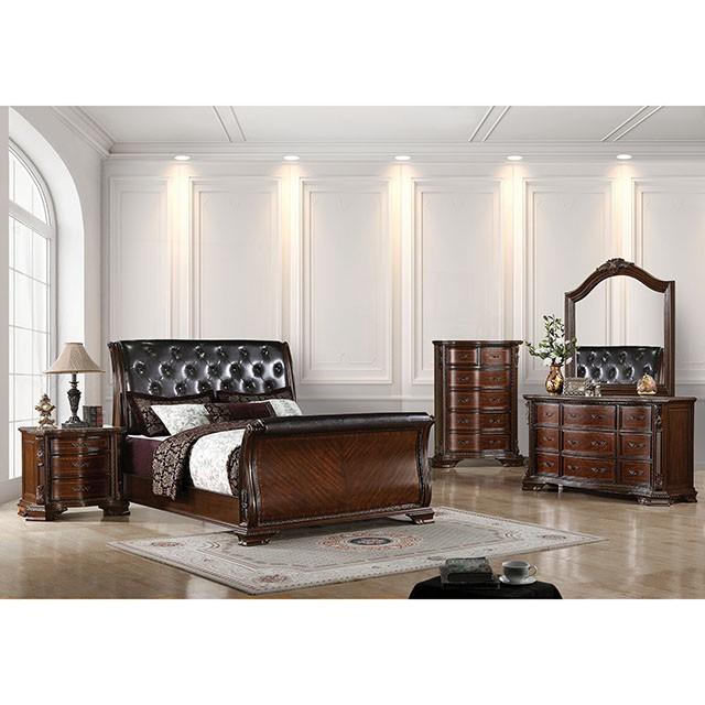 Bellefonte Brown Cherry Mirror