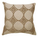 RIYA 18" X 18" Pillow, Beige (2/CTN) image