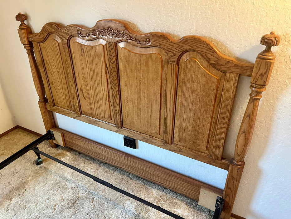 Wood queen headboard 32706