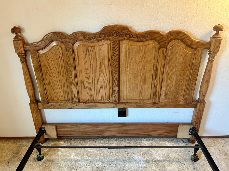 Wood queen headboard 32706