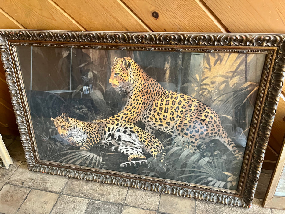 Cheetah framed picture 32900