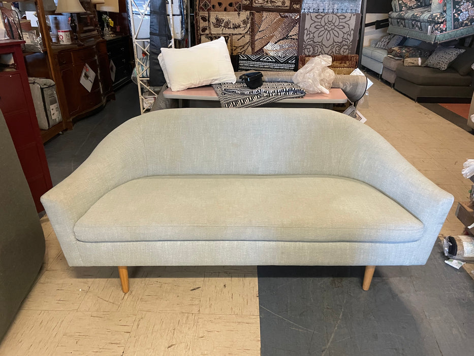 West Elm Billie tightback Mid Century Modern style sofa couch 32926