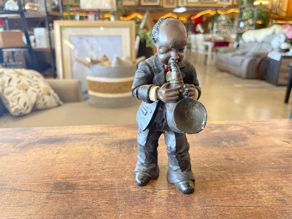 Jazz saxophone player figurine 32936