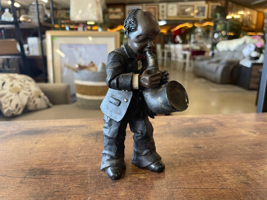 Jazz saxophone player figurine 32936