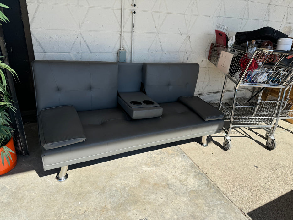 Sofa bed sleeper couch grey/gray 32945