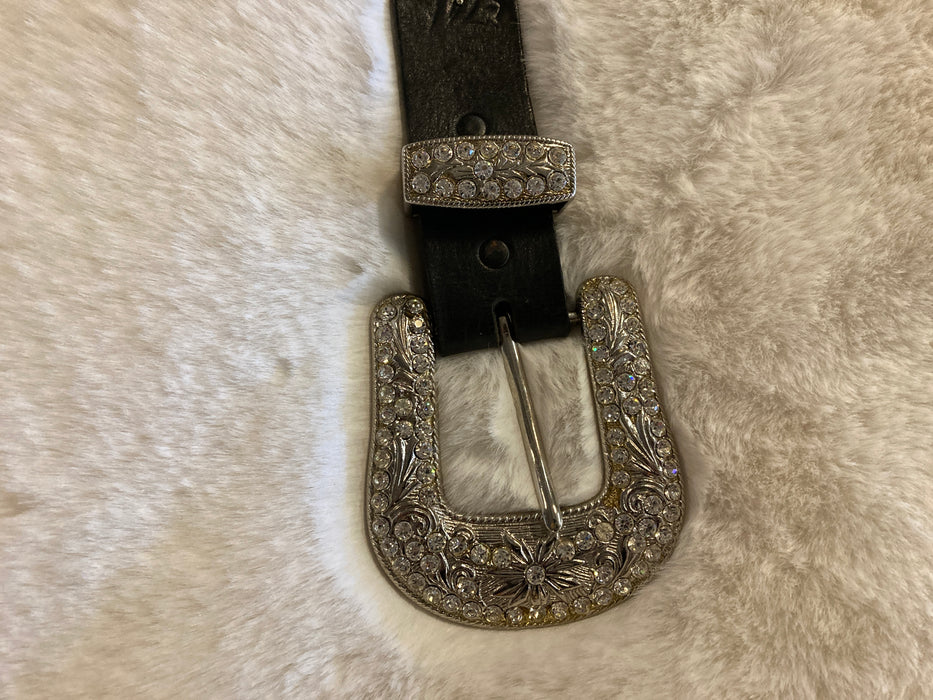 Justin decorative size 36 leather belt 31332