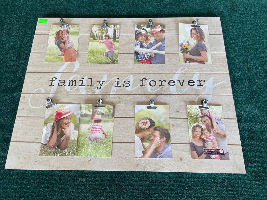 Family is forever picture board wall decor 32819