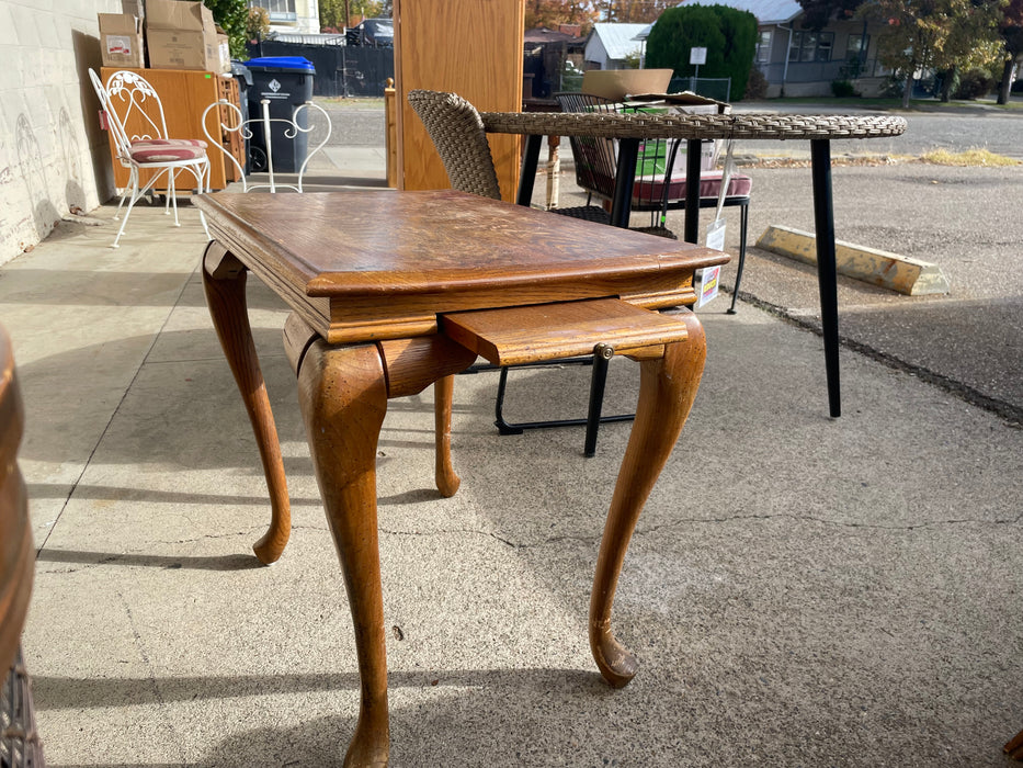 End table with pull out tray 33263