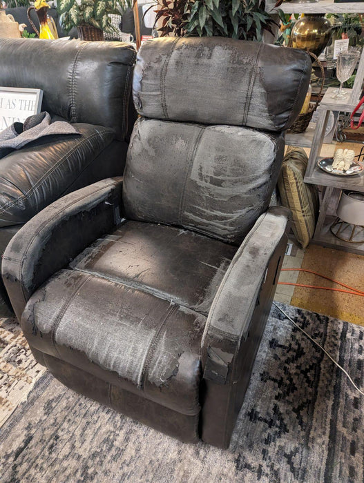 Black accent chair 33292