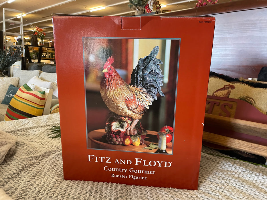 Fitz and Floyd country gourmet rooster 32987