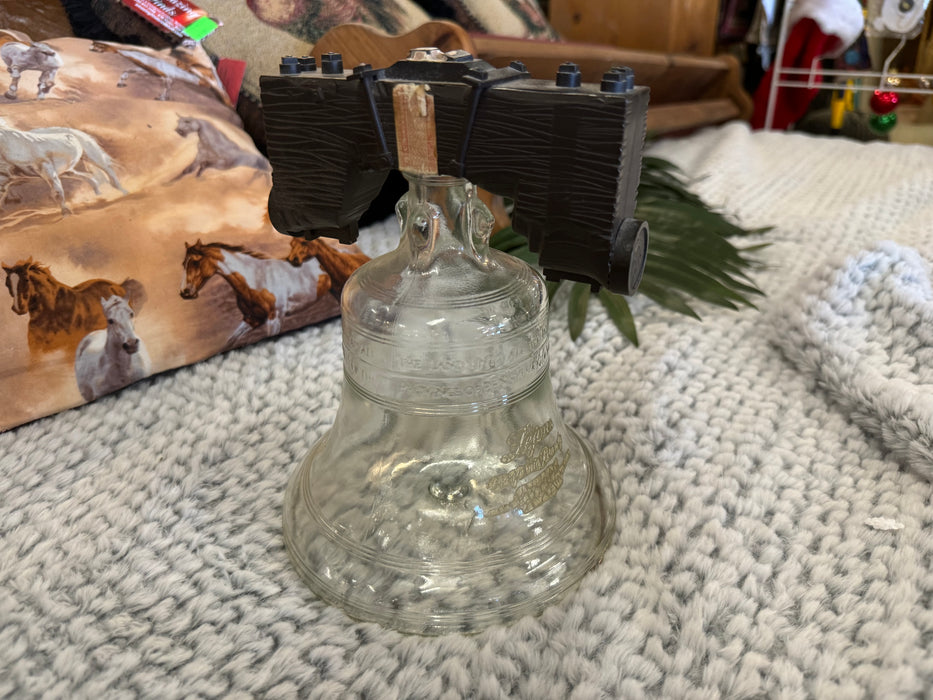 Vintage Liberty Bell decanter 33081