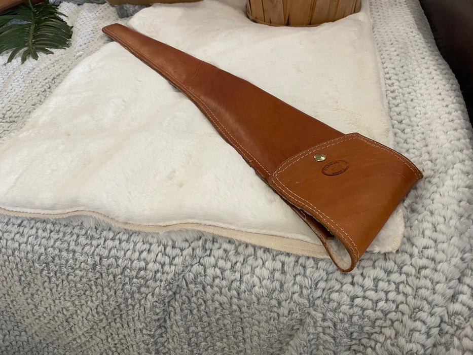 Handmade leather rifle bag made in Red Bluff, CA 33118