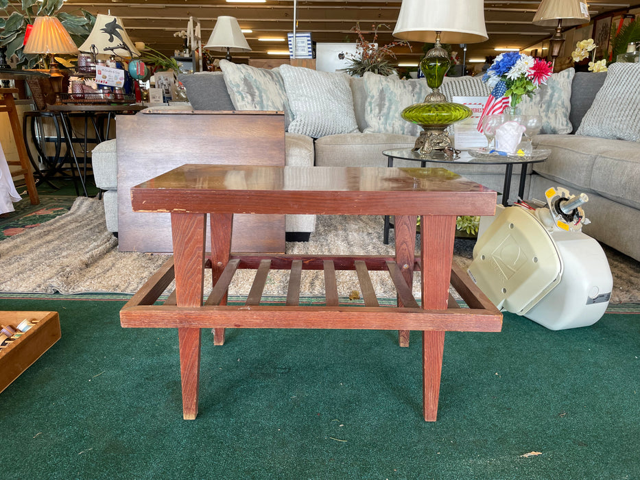 Wood side end table 33139