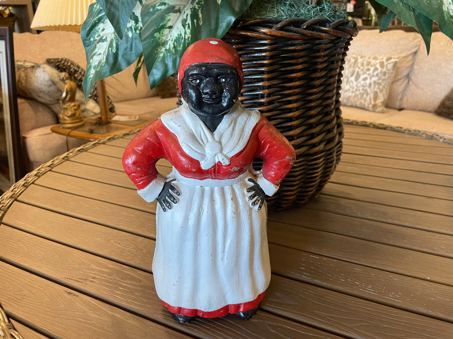 Cast iron Aunt Jemima piggy bank 33181