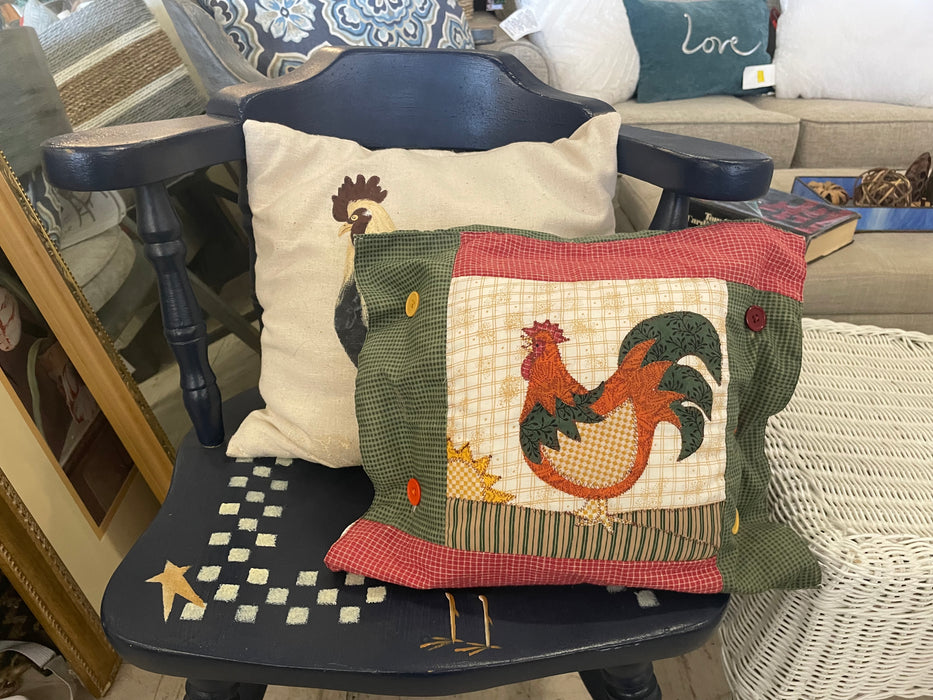 Rooster and Hen pillow 2pc set 32990