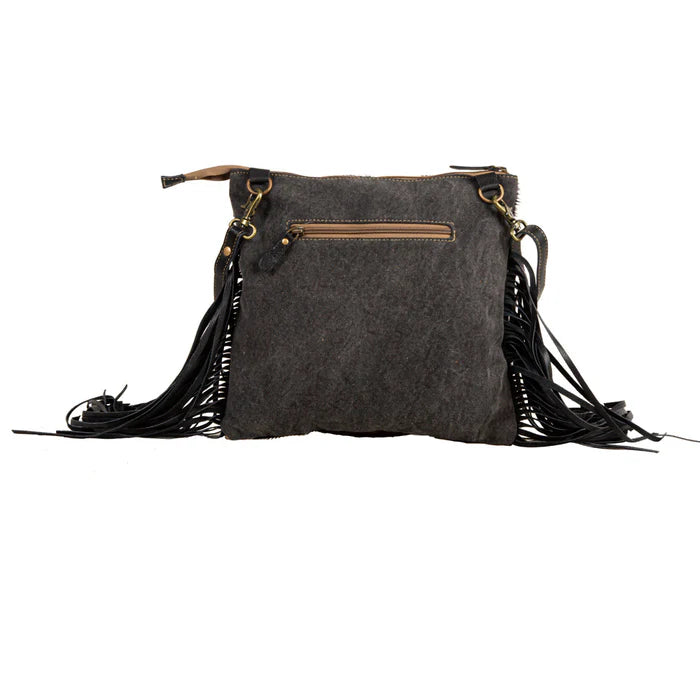 Tumbleweed Trail Fringed Hand-Tooled Bag NEW MY-S-7869