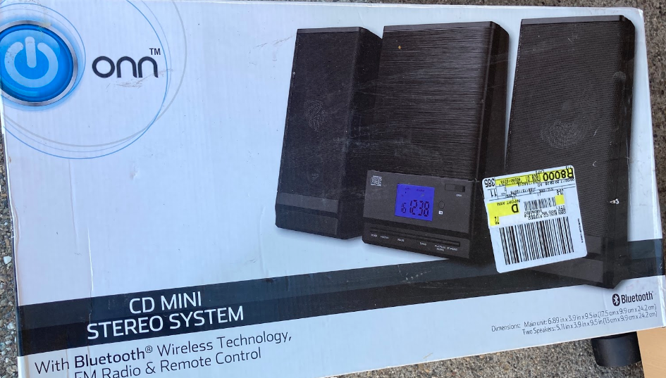 CD mini stereo system 23901