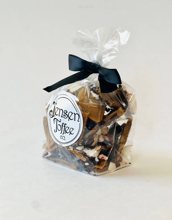 Milk Chocolate Almond Toffee: 6 oz cube