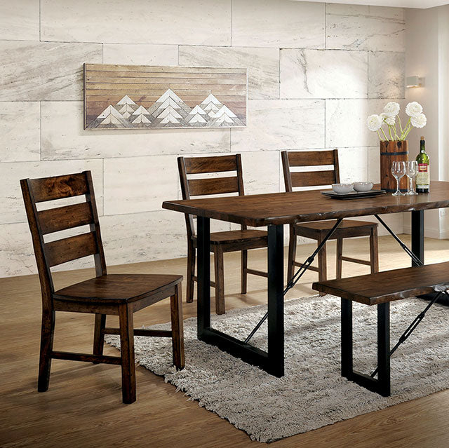 Dulce Walnut/Black Dining Table image