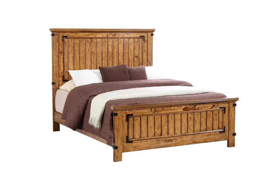 Brenner rustic honey full bed NEW CO-205261F