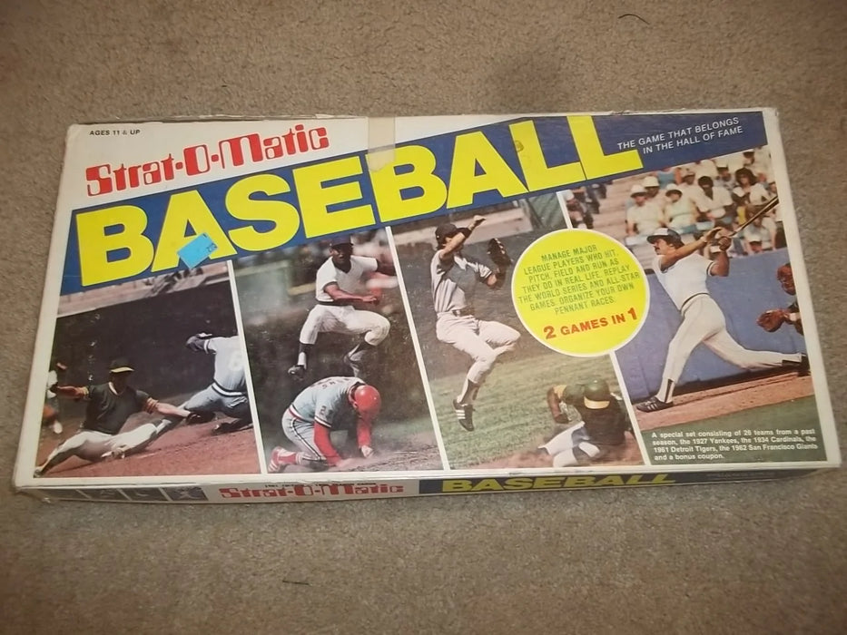 Baseball Strut O Matic board game 12073