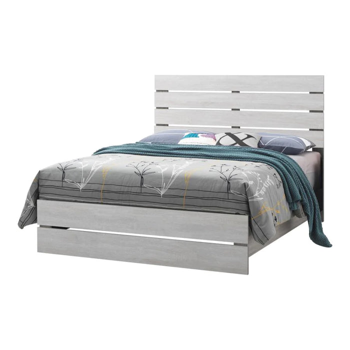 Marion Eastern king bed in coastal white NEW CO-207051KE