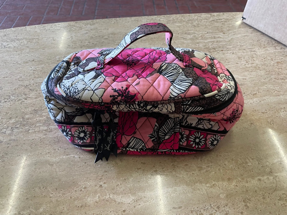 Vera Bradley floral print makeup bag 25425