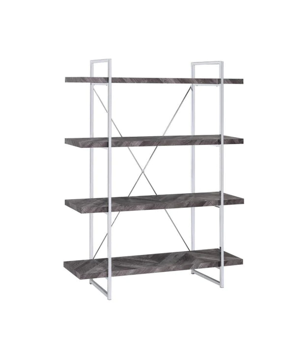 Grimma bookcase rustic grey/gray NEW SPECIAL ORDER CO-802613