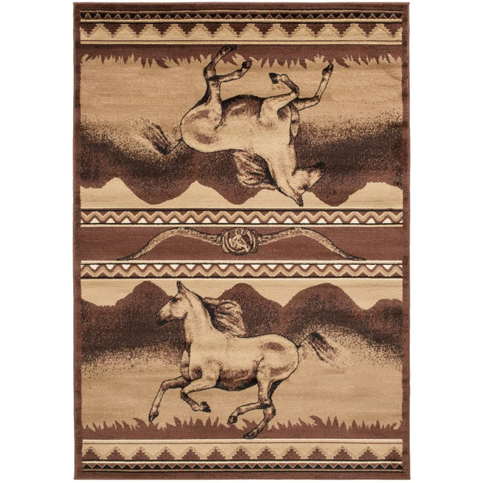 Wild horse lodge area rug 2x3 4x6 5x7 8x11 NEW PW-L373