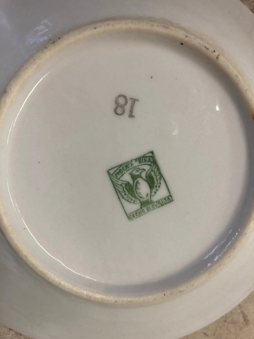 Czechoslovakian china plate 27505