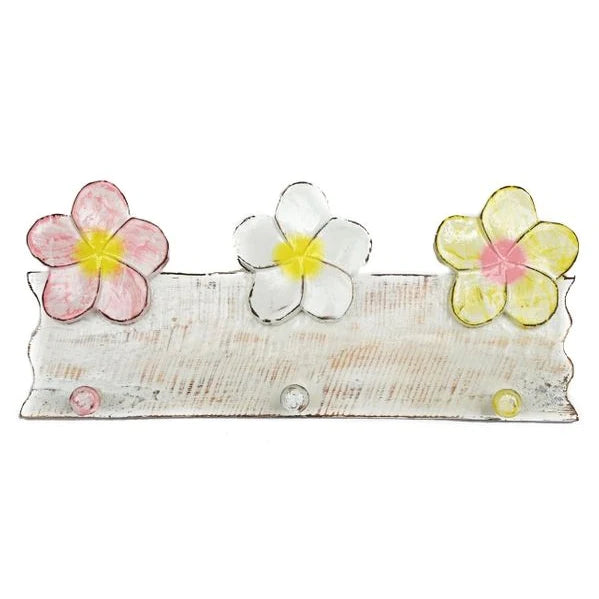 Plumeria Peg Wall Hanger coat/towel rack BT-2802