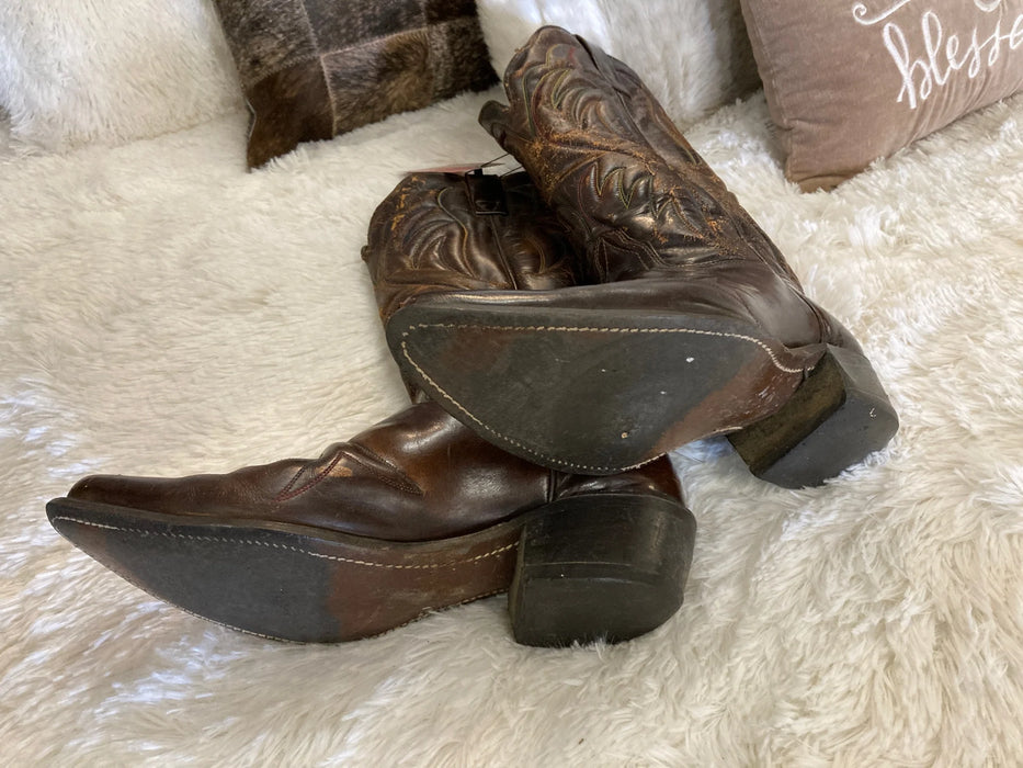 ARIAT size 13D used pointed toe boots 28277