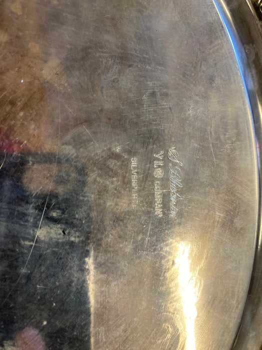 Silver platter 12 inch 28628