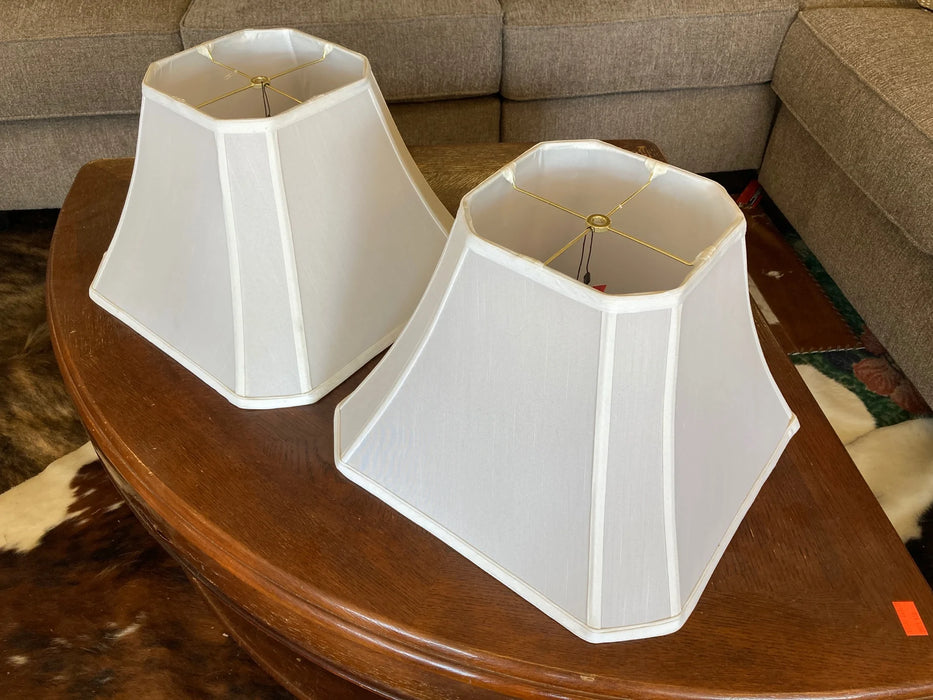 White lamp shades 28872