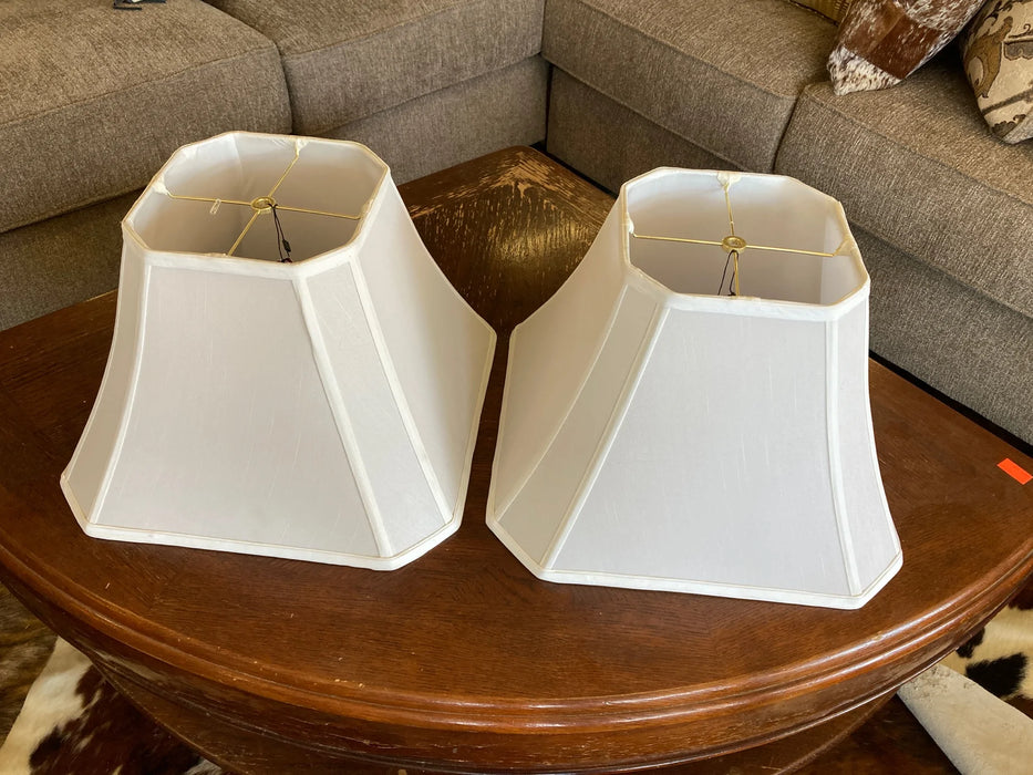 White lamp shades 28872