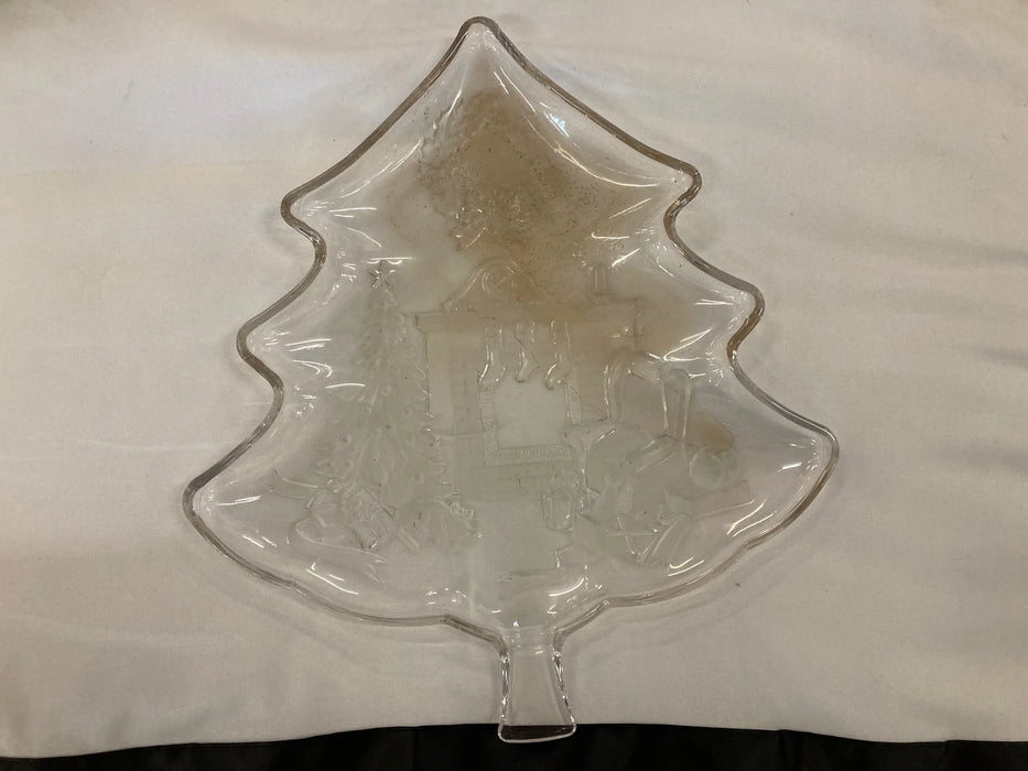 Mikasa Crystal platter 28891