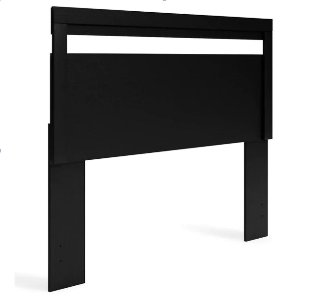 Finch Queen Panel Headboard Black NEW AY-EB3392-157