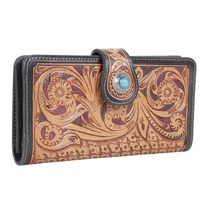 Virago Leather Wallet Hand Crafted Myra Bag NEW MY-S-5395