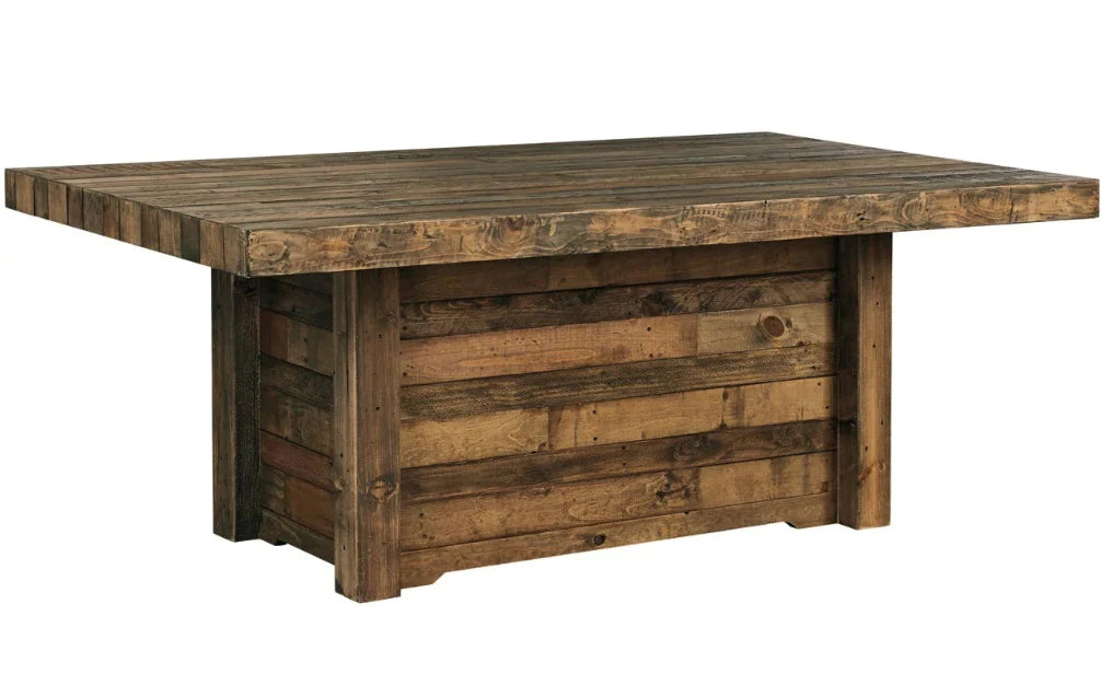 Sommerford REAL Reclaimed Wood Dining Table NEW AY-D775-25