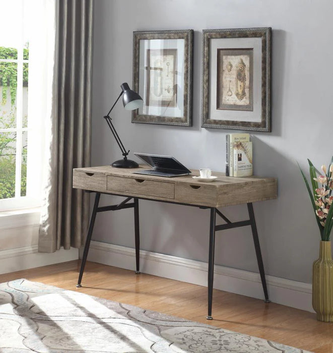 Raine writing desk weathered grey/gray NEW CO-801935